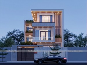 Thiết kế biệt thự 3 tầng hiện đại tại Quảng Ninh