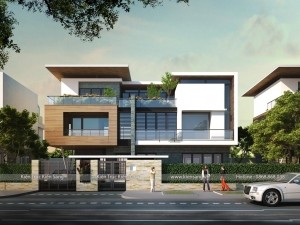 Thiết kế biệt thự 3 tầng hiện đại tại Hà Nam